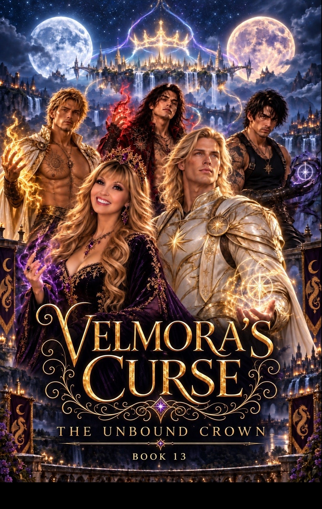 Velmora's Curse: The Unbound Crown cover