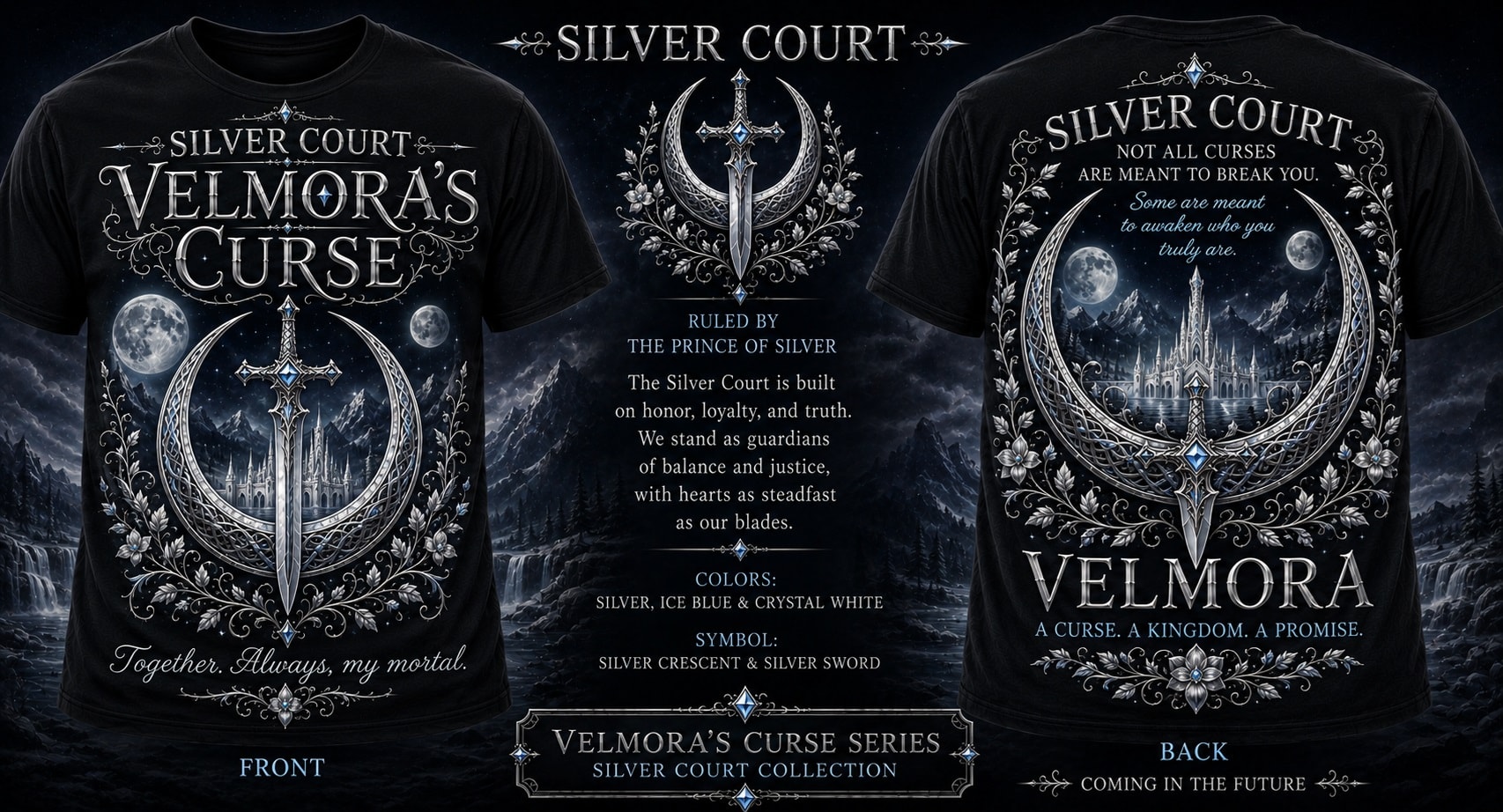 Silver Court T-Shirt