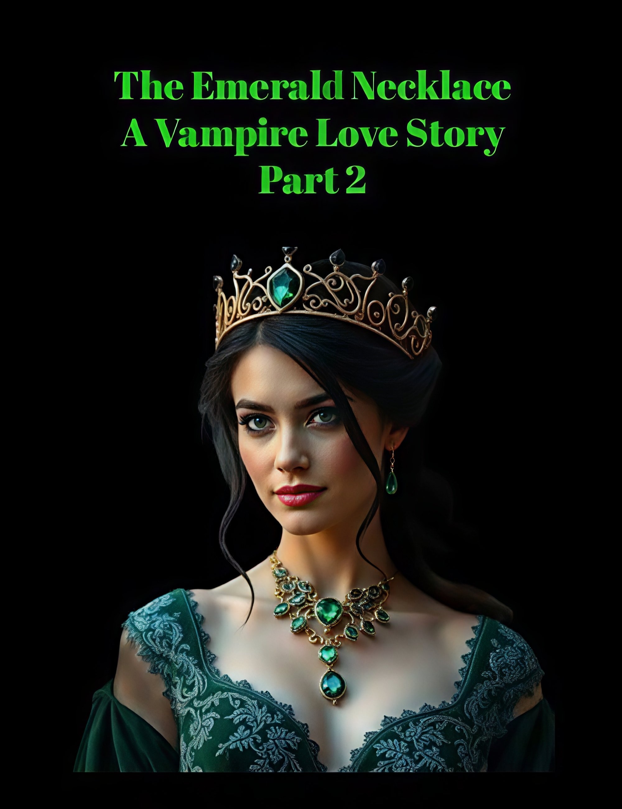Cover of The Emerald Necklace — A Vampire Love Story Part 2