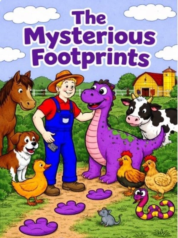 Cover of The Mysterious Footprints
