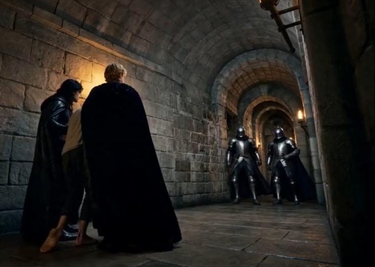 Stopped by the Guards