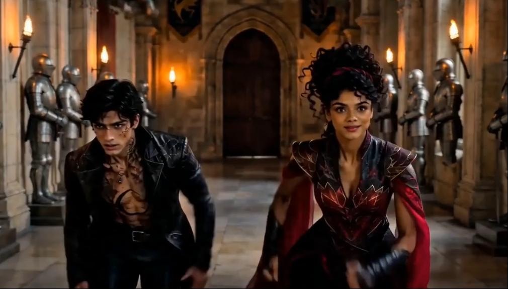Sam & Astra Set the Hall of Armor on Fire