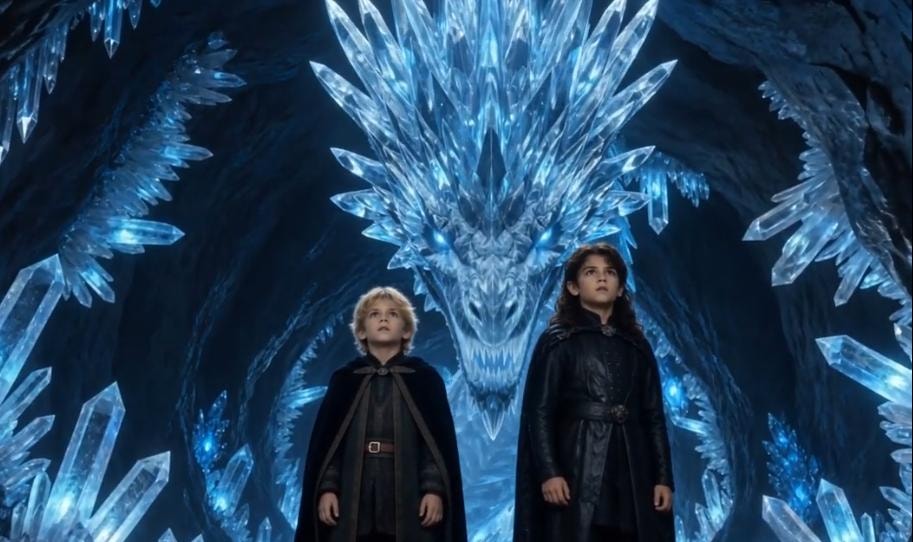 Young Darian & Kaelen Escape the Crystal Caves